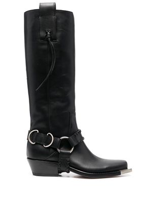 Buttero calf-length boots - Black