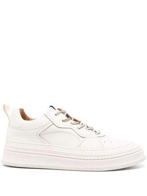 Buttero Circolo leather sneakers - White