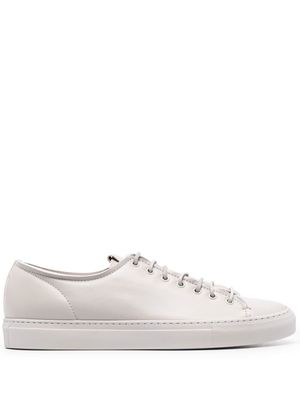 Buttero leather lace-up sneakers - Grey