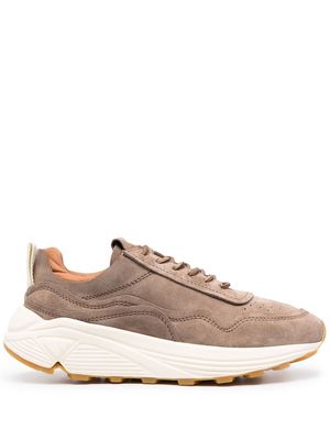 Buttero leather low-top sneakers - Brown