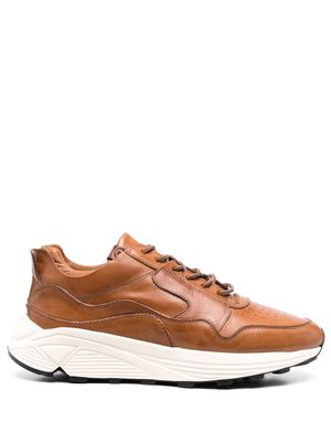 Buttero low-top leather sneakers - Brown