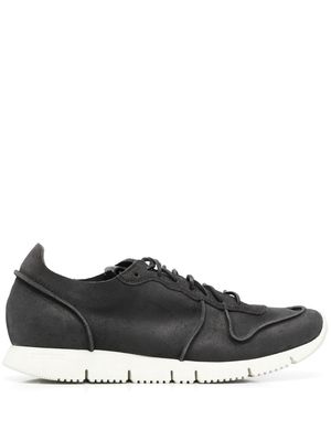 Buttero seam-detail lace-up sneakers - Black