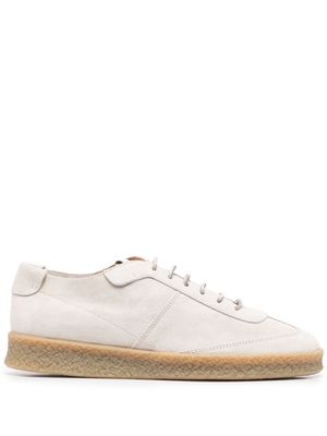 Buttero suede lace-up sneakers - Neutrals