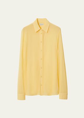 Button Down Viscose Shirt