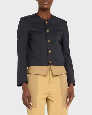 Button-Front Jacket