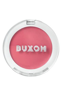 Buxom Plump Shot Collagen Peptides Plumping Cream Blush in Blissful Buff 