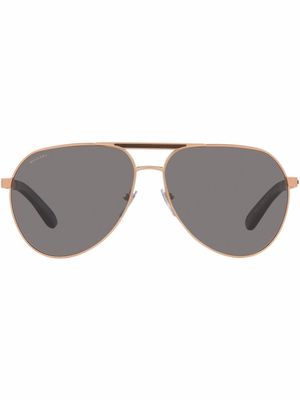 Bvlgari BV5055K pilot-frame sunglasses - Gold