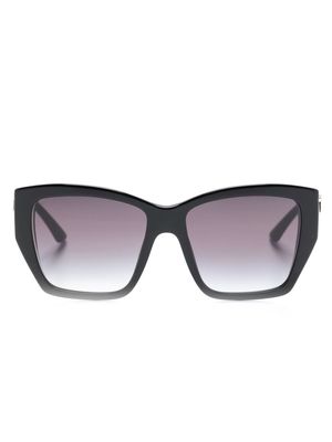 Bvlgari gradient-effect square-frame sunglasses - Black