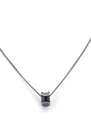 Bvlgari Pre-Owned 18kt white gold B.Zero1 necklace - Silver