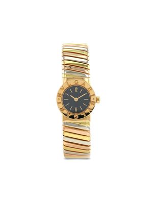 Bvlgari Pre-Owned 1990 pre-owned Tubogas 19mm - Gold