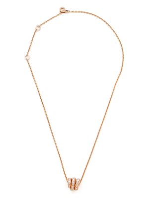 Bvlgari Pre-Owned 2000s 18kt yellow gold Serpenti diamond necklace