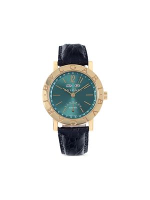 Bvlgari Pre-Owned pre-owned Diagono 38mm - Green