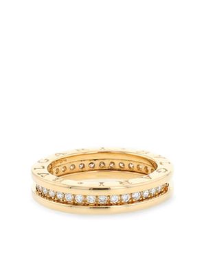 Bvlgari Pre-Owned pre-owned diamond gold ring