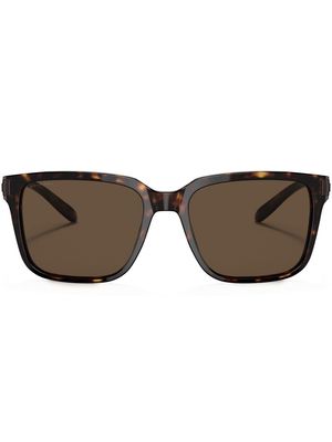 Bvlgari tortoiseshell-effect wayfarer-frame sunglasses - Brown