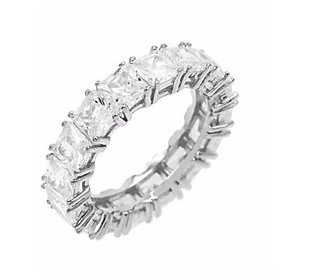 By Adina Eden 1.50 cttw Princess Cut Eternity B and Ring