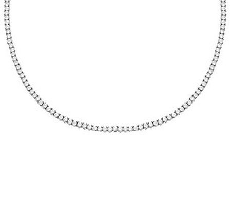 By Adina Eden Sterling Silver Tennis Choker Nec lace