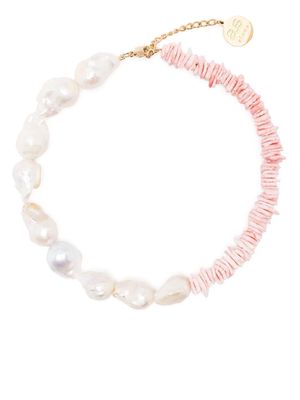 By Alona Daphne pearl necklace - White