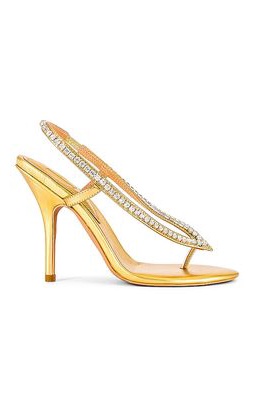 By Dose Aria Sandal in Metallic Gold