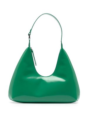 BY FAR Amber leather shoulder bag - Green