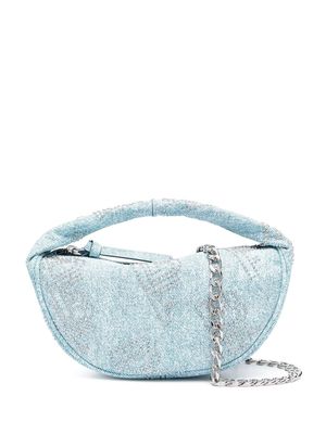 BY FAR Baby Cush embellished tote bag - Blue