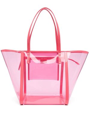 BY FAR Club tote bag - Pink