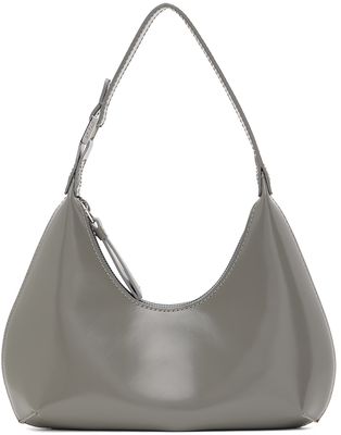 BY FAR Gray Baby Amber Bag