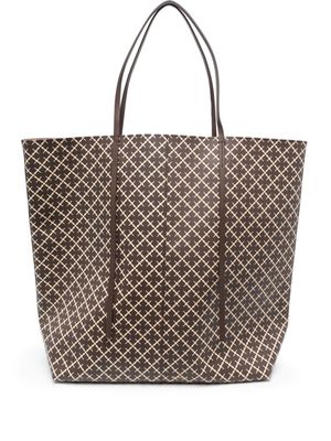 By Malene Birger Abigail printed tote bag - Brown