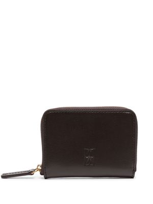 By Malene Birger Aya logo-embossed leather wallet - Brown