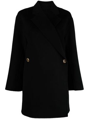 By Malene Birger Ayvia double-breasted wool coat - Black