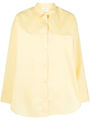By Malene Birger buttoned organic-cotton shirt - Yellow