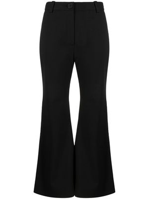 By Malene Birger Carass flared trousers - Black