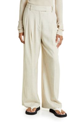 BY MALENE BIRGER Cymbaria Wide Leg Pants in Undyed