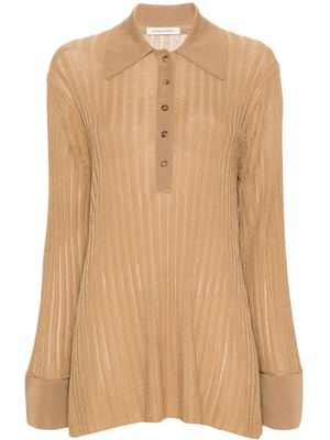 By Malene Birger Delphine ribbed-knit jumper - Neutrals