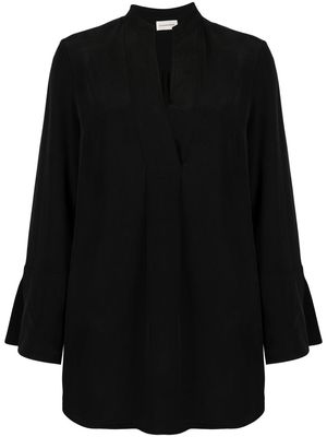 By Malene Birger Flaiy silk blouse - Black