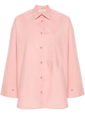 By Malene Birger long-sleeve cotton shirt - Pink