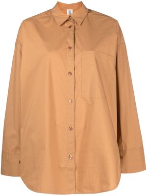 By Malene Birger long-sleeved organic cotton shirts - Neutrals