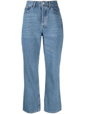 By Malene Birger Milium mid-rise straight-leg jeans - Blue