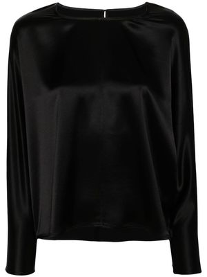By Malene Birger Odelleys satin blouse - Black