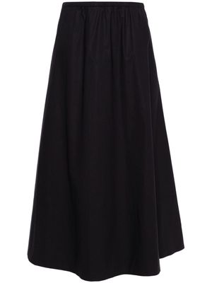 By Malene Birger Pheobes A-line midi skirt - Black
