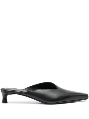 By Malene Birger pointed-toe leather mules - Black
