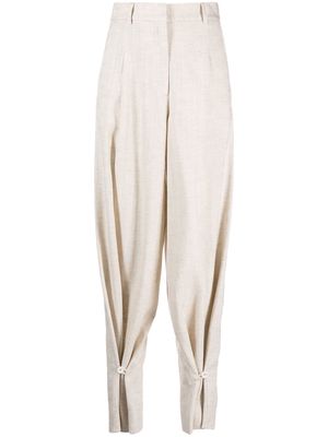 By Malene Birger Povillana tapered trousers - Neutrals
