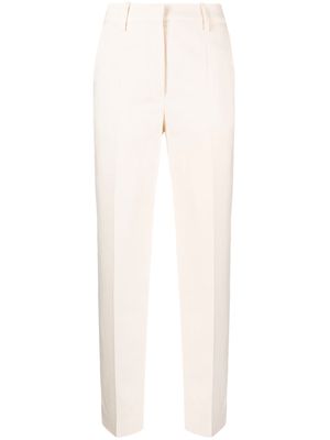 By Malene Birger pressed-crease tailored trousers - Neutrals