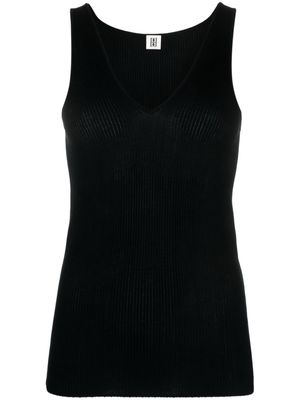 By Malene Birger Rory ribbed-knit tank top - Black