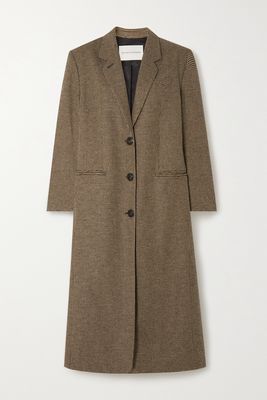 By Malene Birger - Rosennan Houndstooth Woven Coat - Brown