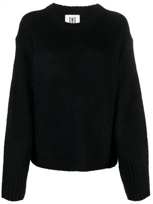 By Malene Birger round-neck knitted jumper - Black