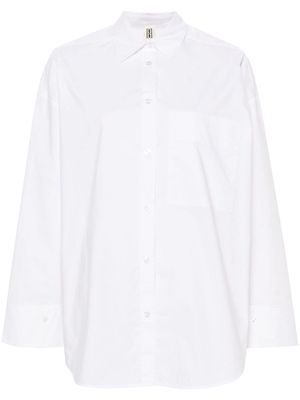 By Malene Birger spread-collar organic cotton shirt - White