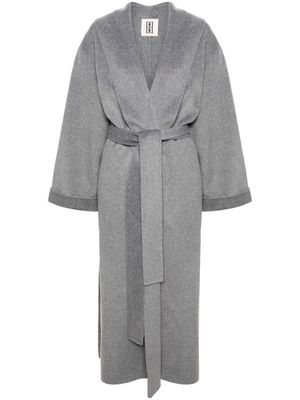 By Malene Birger Trullem belted wool coat - Grey