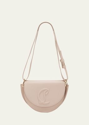 By My Side Crossbody in Leather with CL Logo