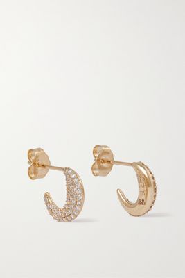 By Pariah - 9-karat Recycled Gold Laboratory-grown Diamond Earrings - one size