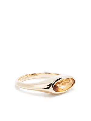 By Pariah Orbit gemstone-embellished ring - Gold